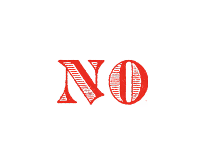No