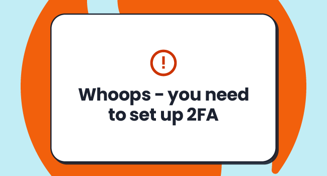 2FA alert