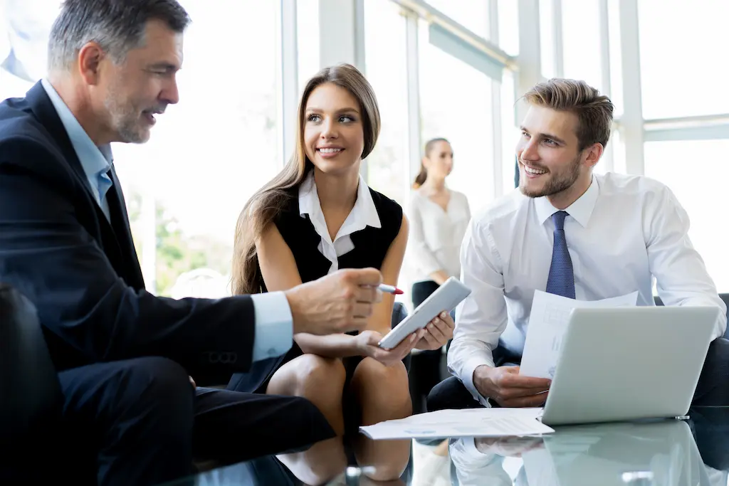 Business People Meeting Conference Discussion Corporate Concept