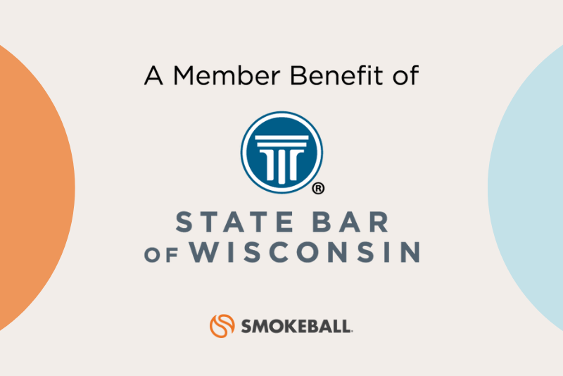 Members of the State Bar of Wisconsin now receive a 10% discount on Smokeball’s legal practice management software.