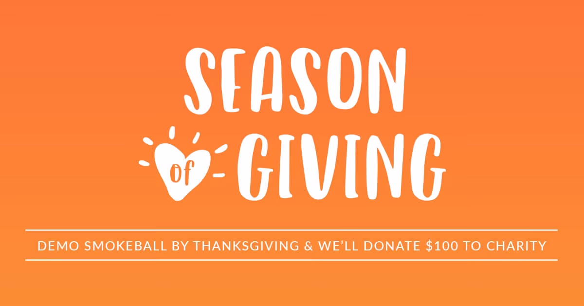 Smokeball Season of Giving