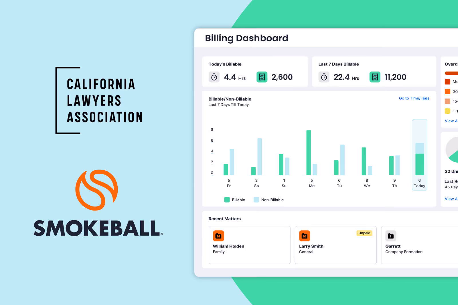 Smokeball Bill assists CLA members with trust accounting compliance and firm success.