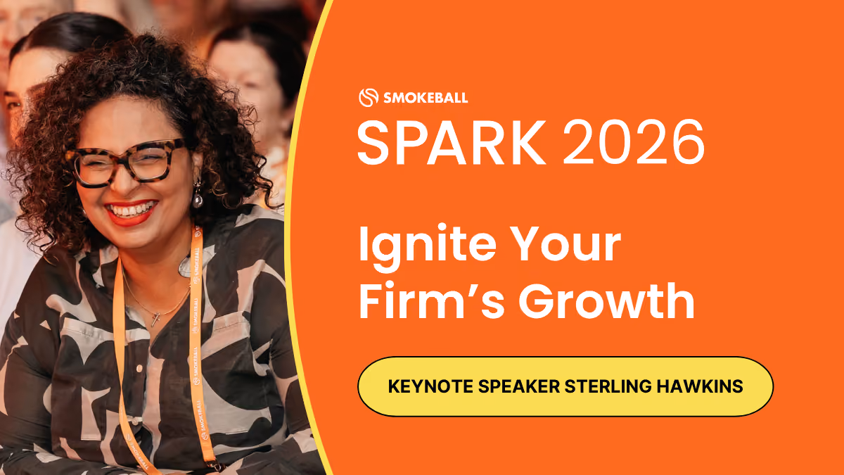 World-Renowned Leadership Keynote Sterling Hawkins to Headline Smokeball Spark 2026