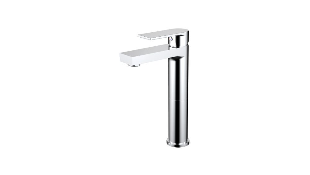 Millennium Kiato tall vessel basin mixer in chrome