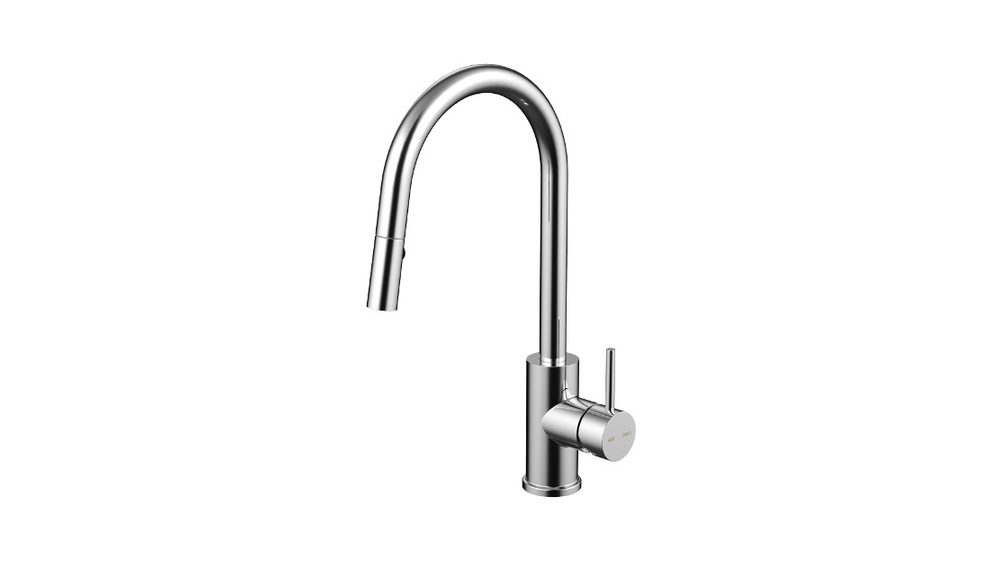 Millennium Cioso gooseneck sink mixer in chrome