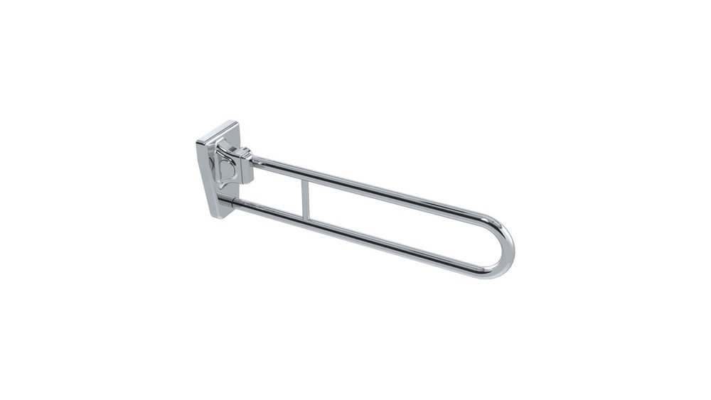 Con-Serv Tiltlock fold down grab rail in stainless steel