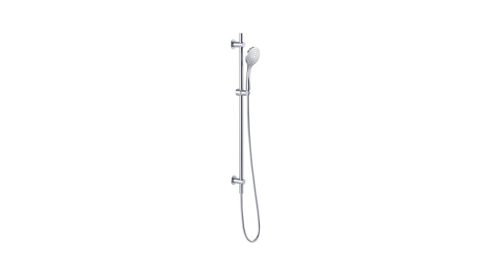 Con-Serv slide rail shower set with hand shower in chrome