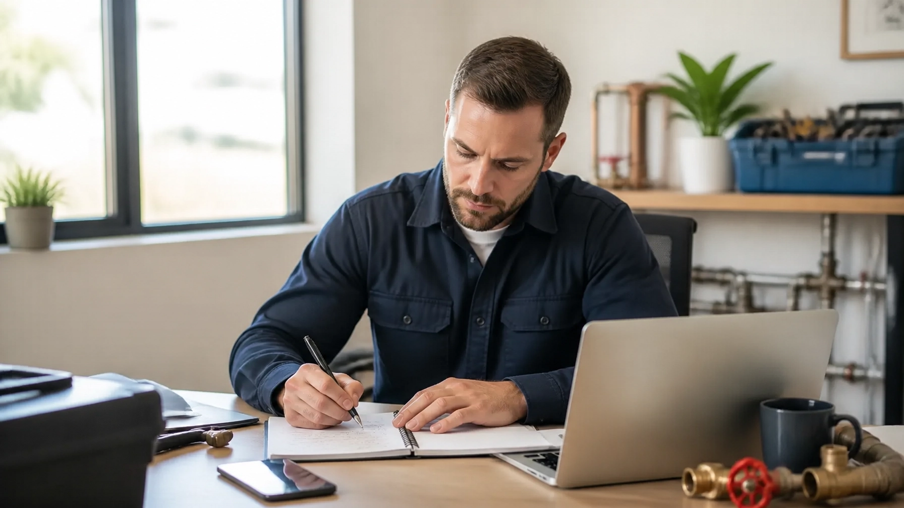 Featured image for How to Track a Plumbing Lead From Click to Booked Job - Plumbing insights from High Priority Marketing