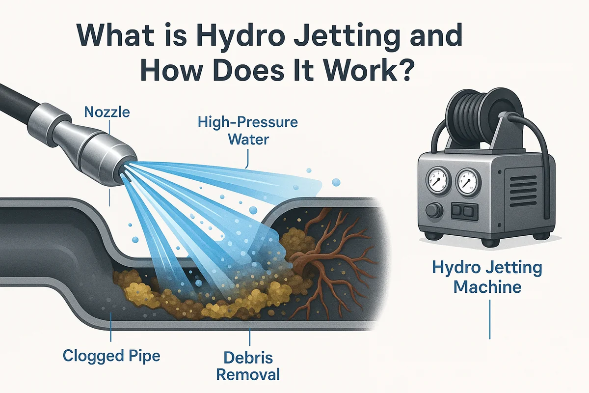 What Is Hydro Jetting?, JTM Plumbing & Drain