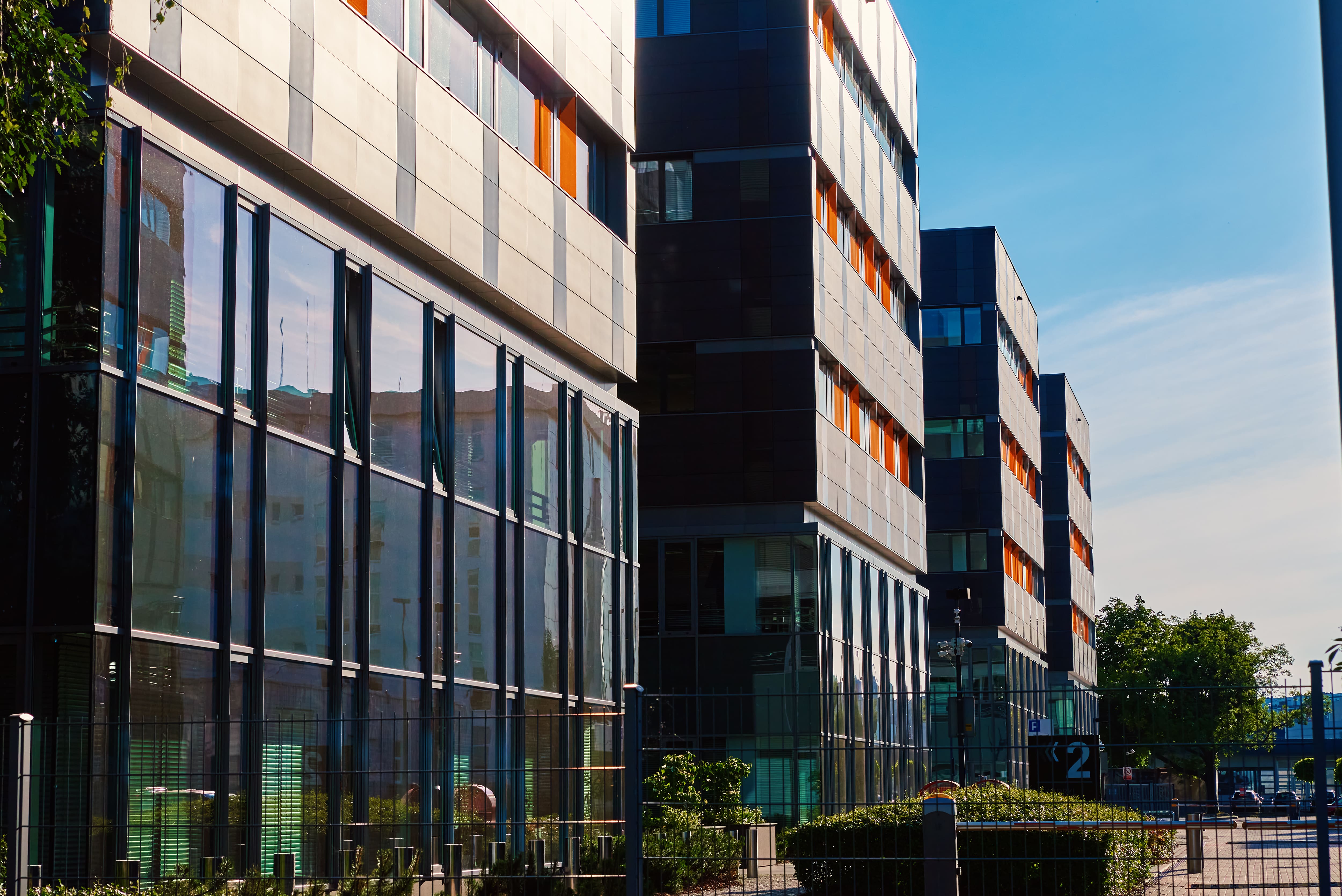 Contemporary consulting office environment