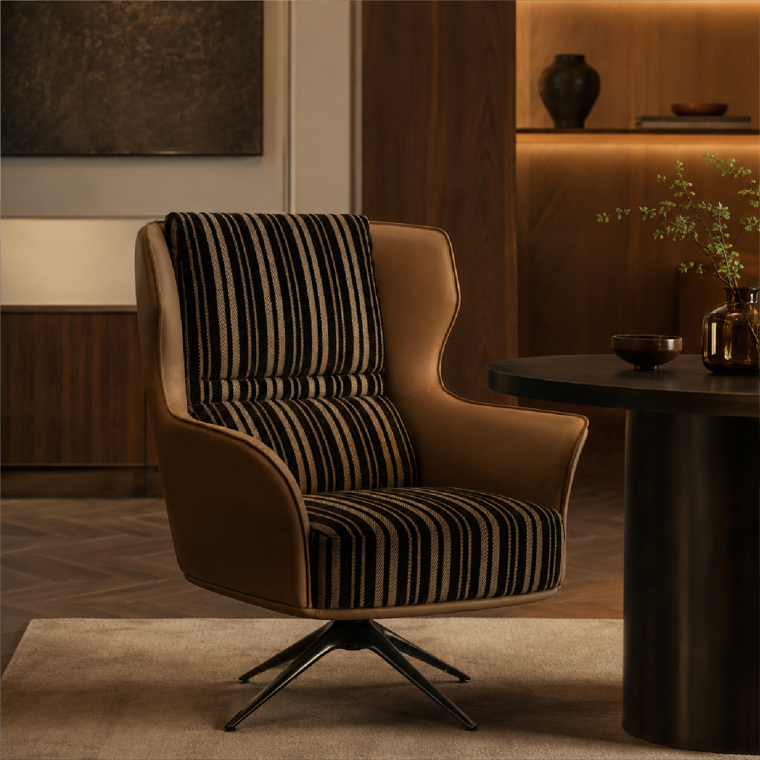 Contemporary interior featuring the featured furniture collection