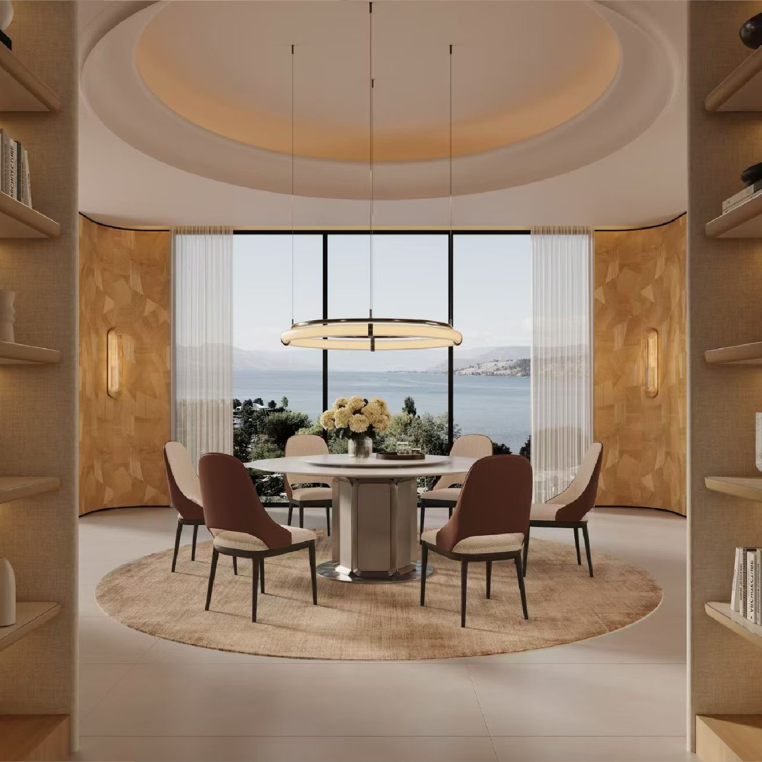 Contemporary interior featuring the featured furniture collection