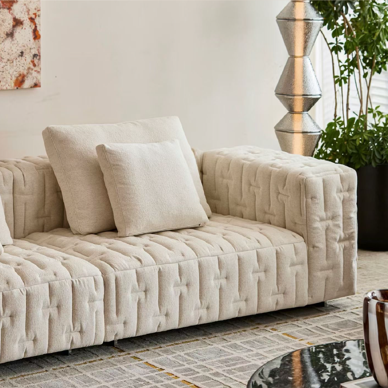 Contemporary interior featuring the featured furniture collection