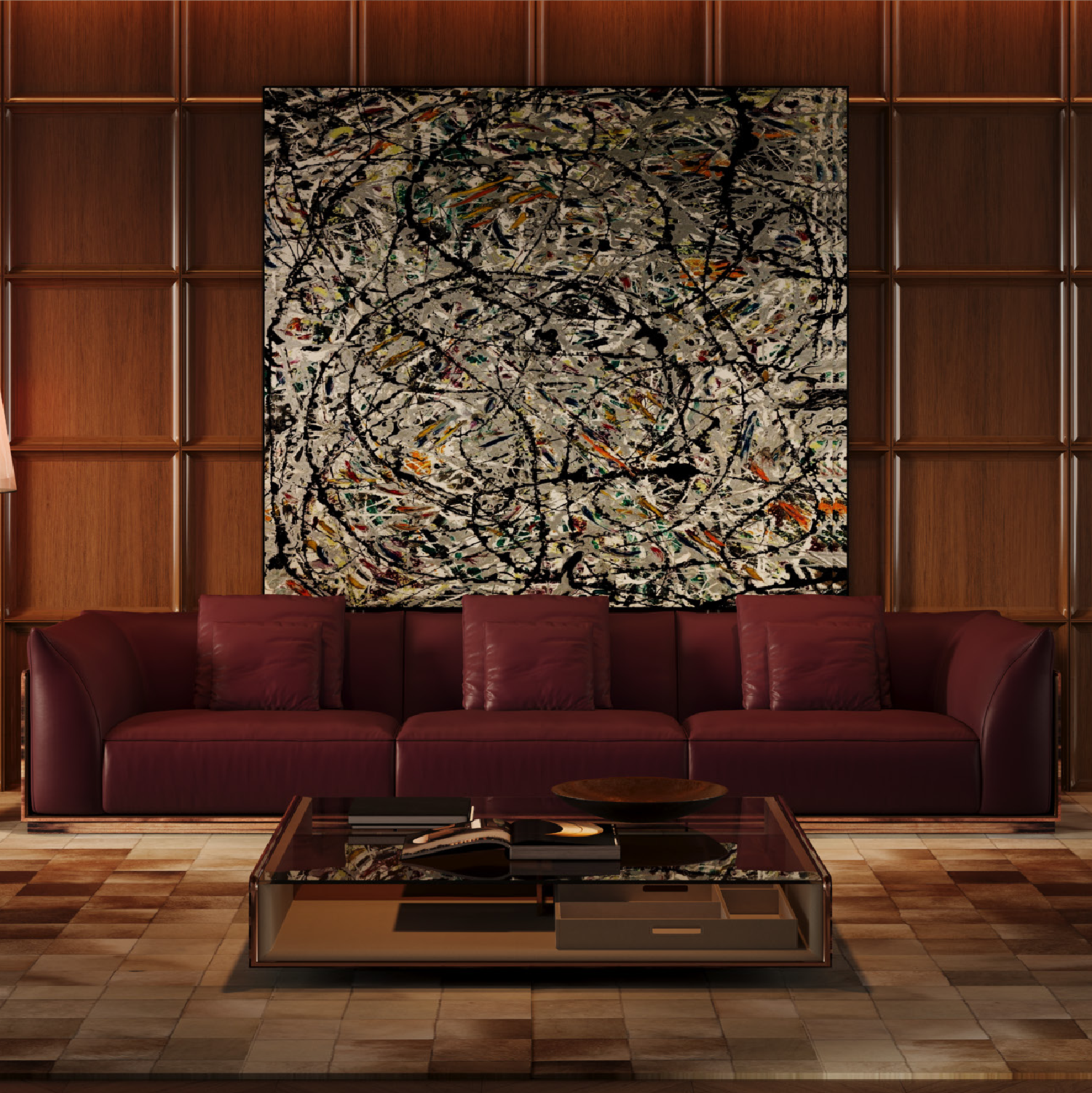 Contemporary interior featuring the featured furniture collection