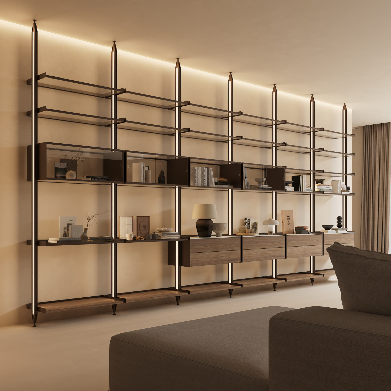 Contemporary interior featuring the featured furniture collection