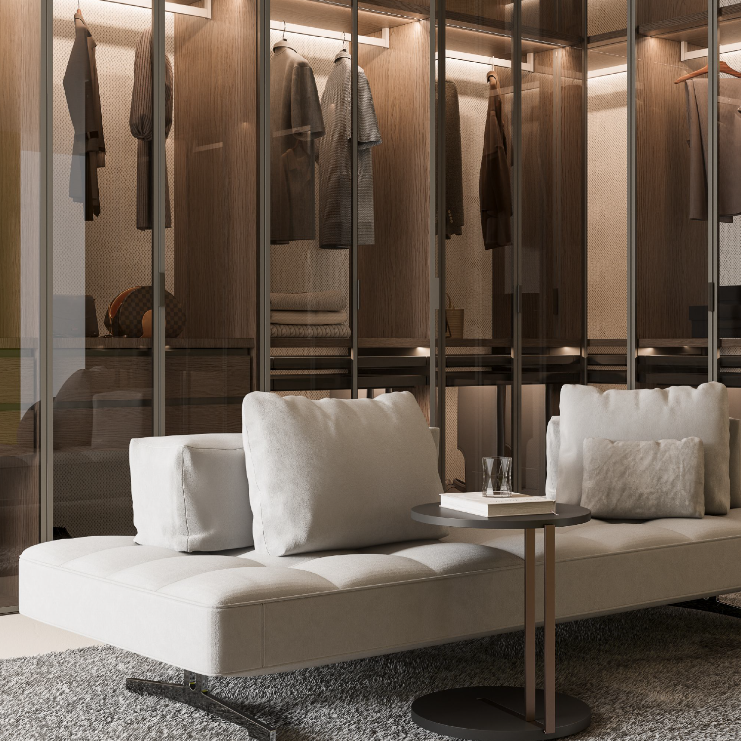 Contemporary interior featuring the featured furniture collection