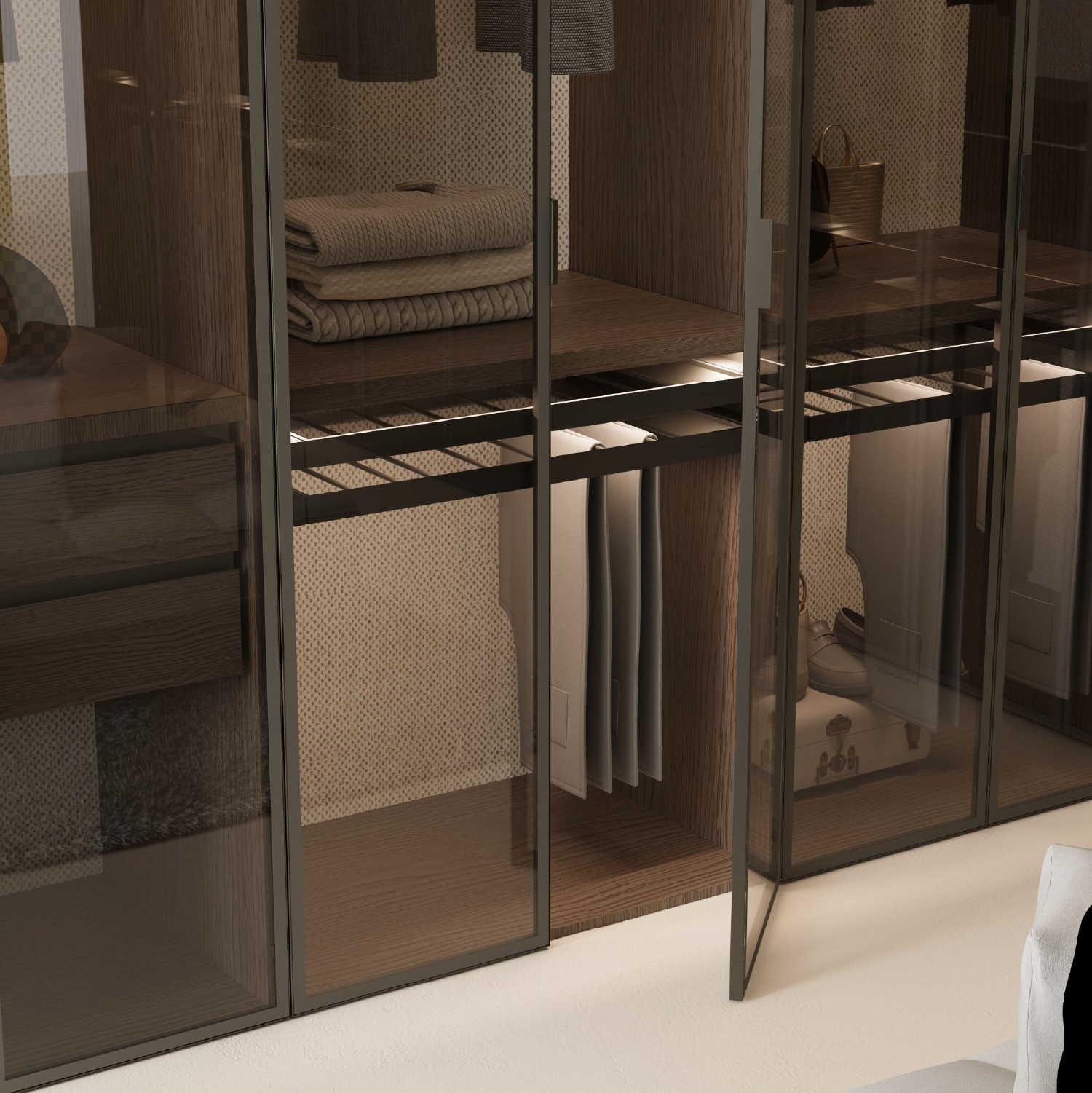 Contemporary interior featuring the featured furniture collection