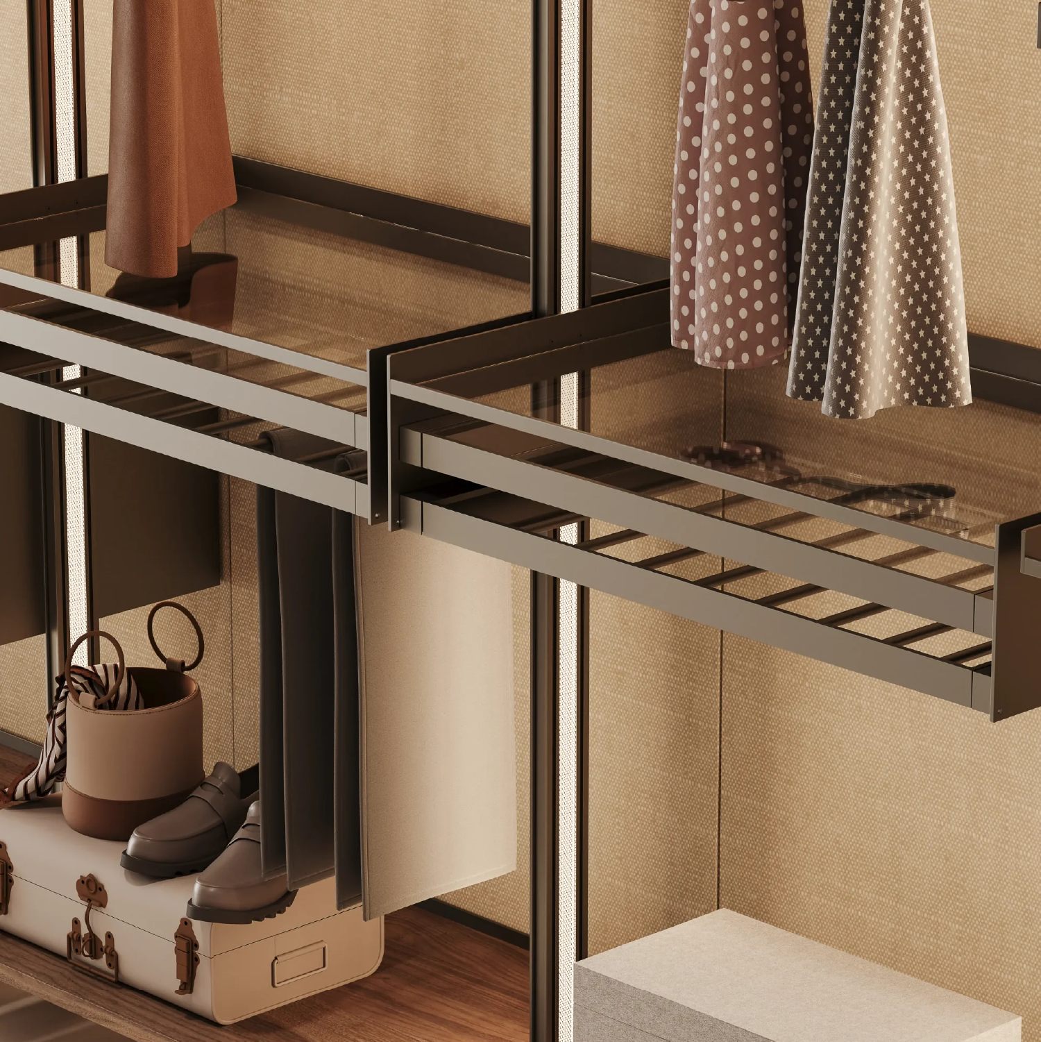 Contemporary interior featuring the featured furniture collection