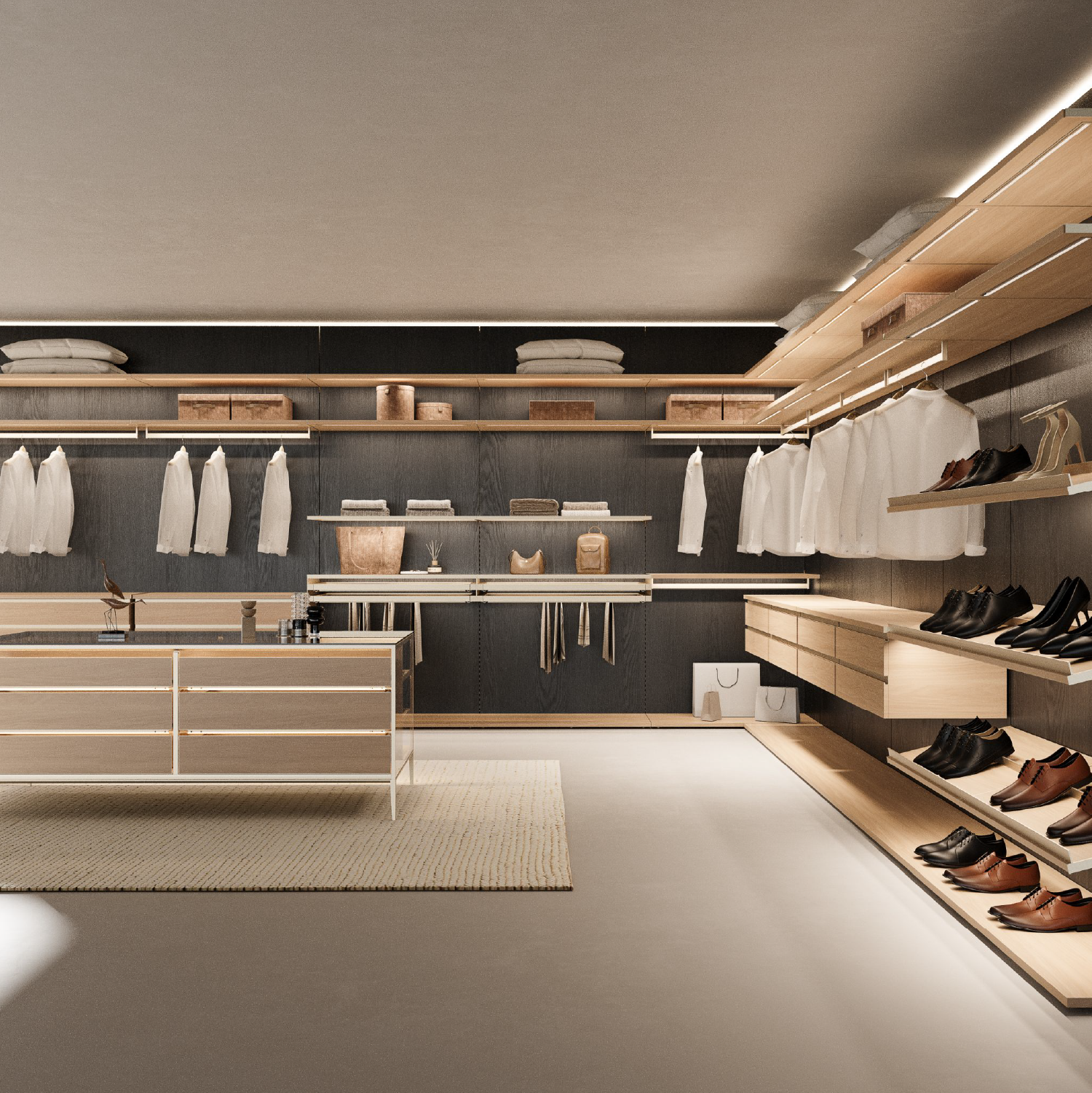 Contemporary interior featuring the featured furniture collection