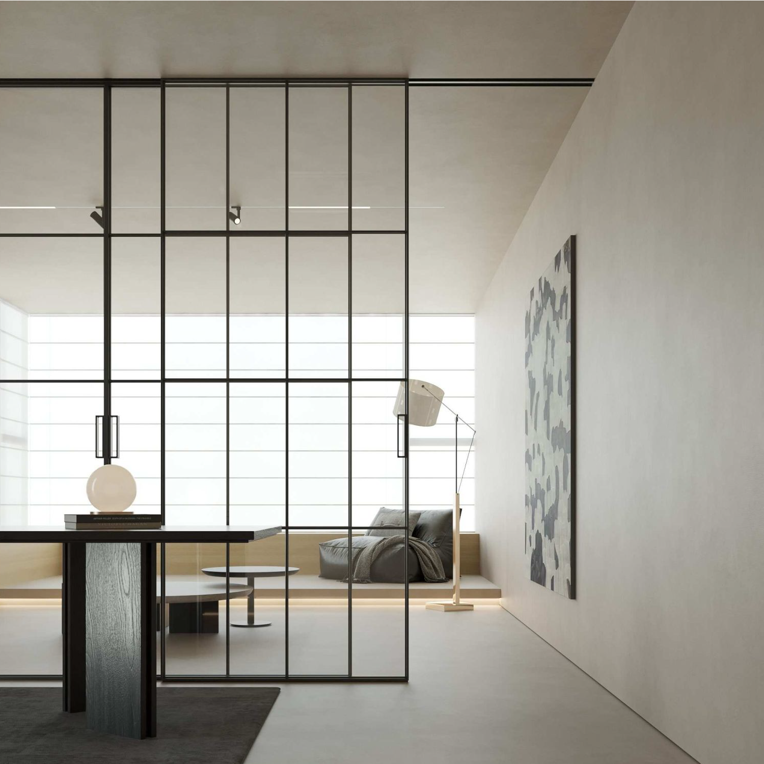 Contemporary interior featuring the featured furniture collection