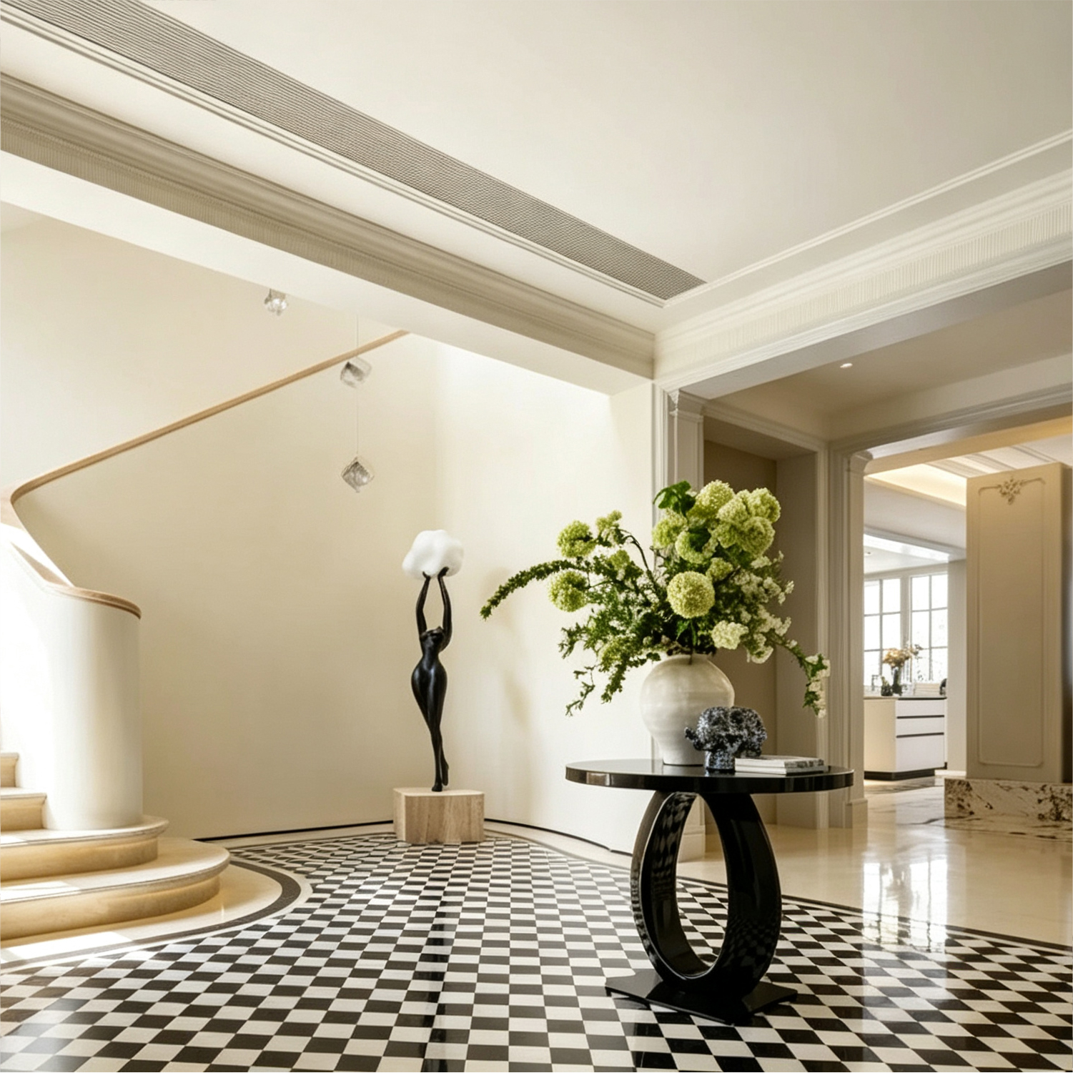 Contemporary interior featuring the featured furniture collection