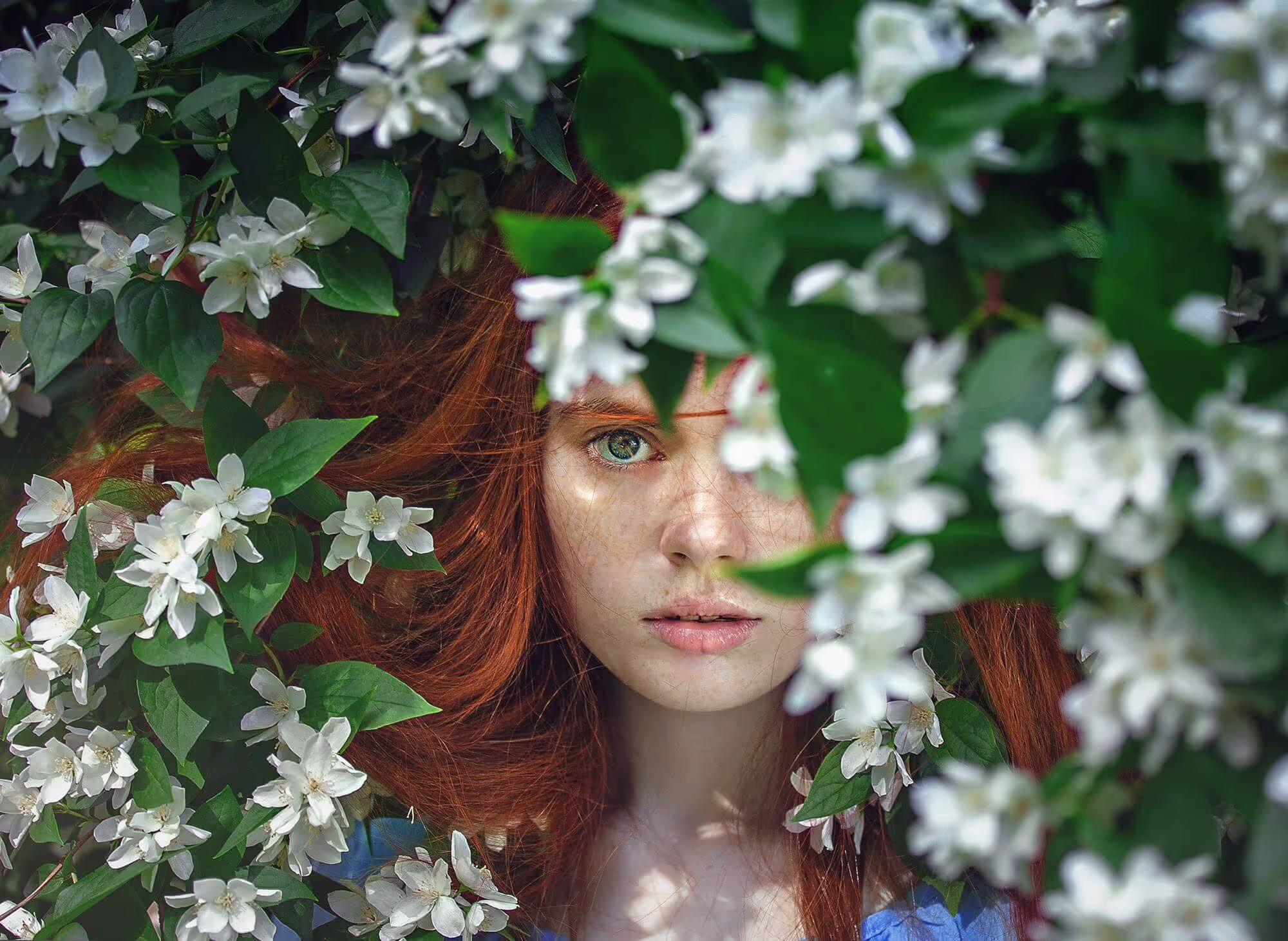 Natural beauty woman skin and hair