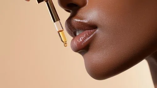 Beauty woman lips