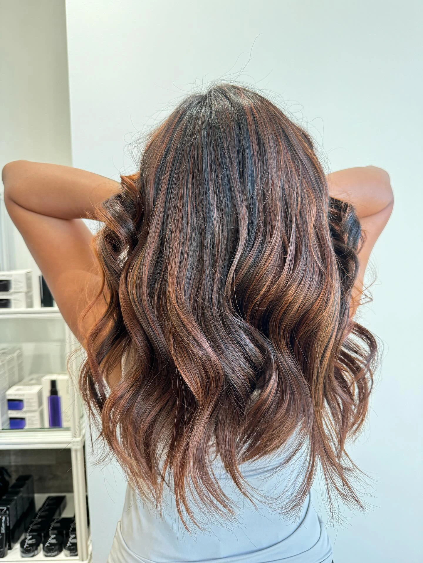 Modern bob styling at Limón Salon San Jose