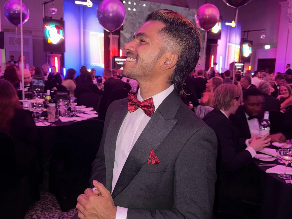 Ashiklal Pyarilal attending the EuroHedge Awards event