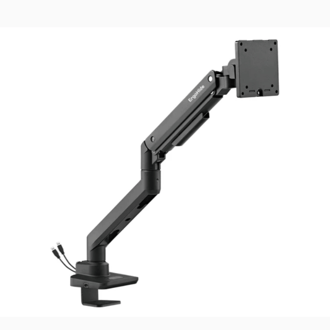 ErgoHide single monitor arm