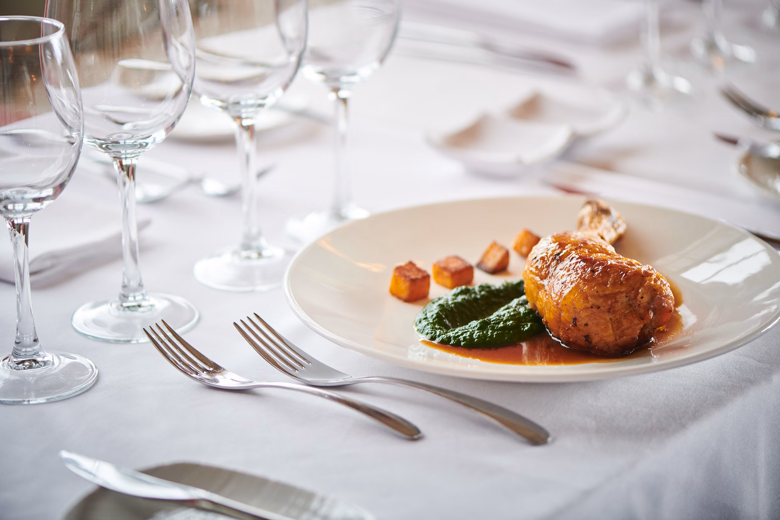 Nunos restaurant at The Caleta Hotel, Gibraltar