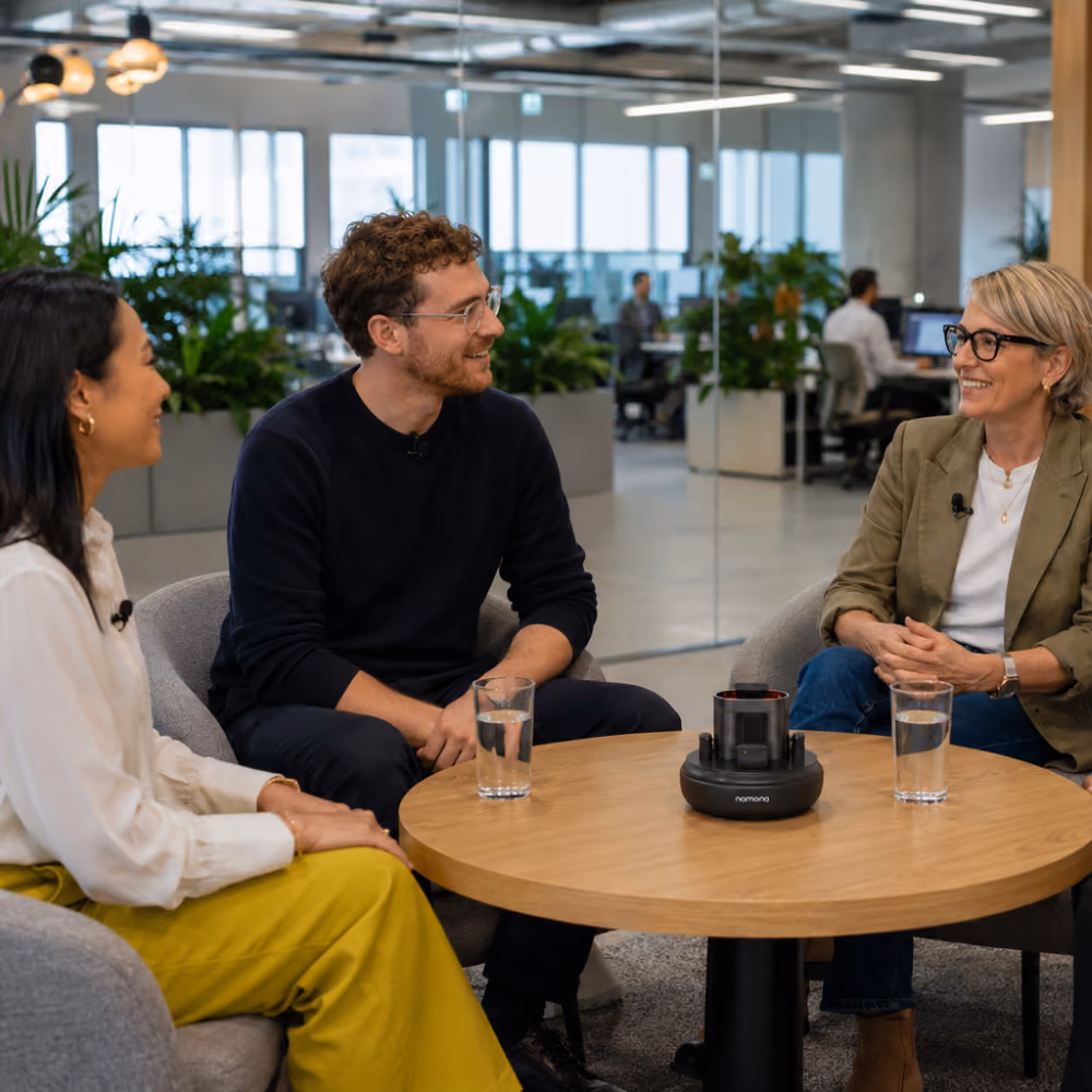 PopUP Podcast in an office