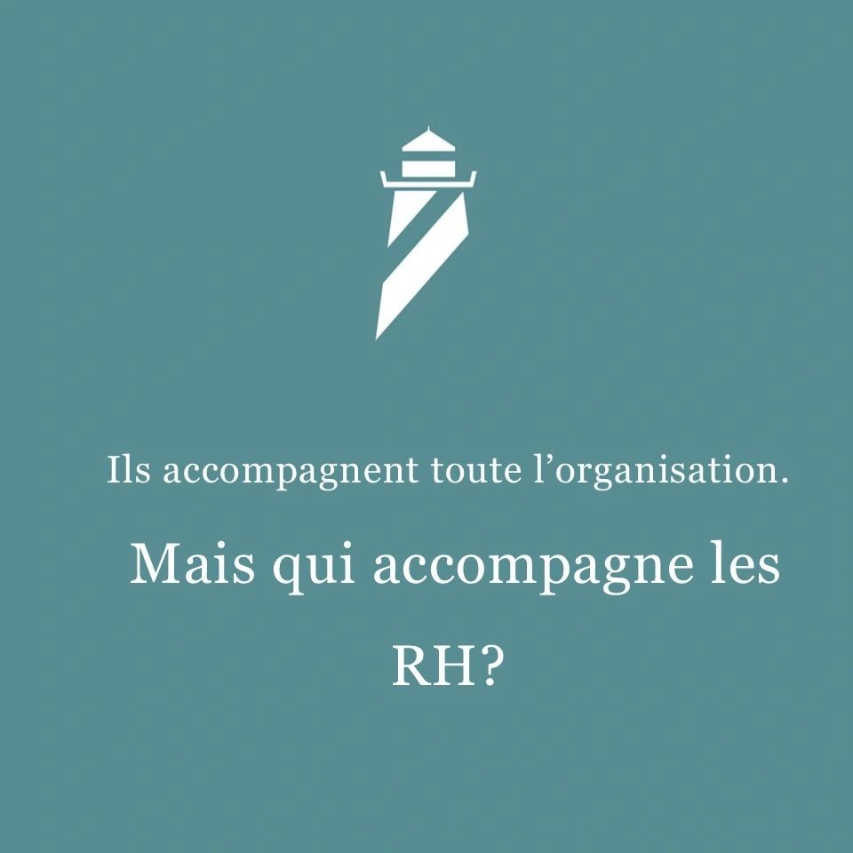 Citation sur fond bleu : "Ils accompagnent toute l'organisation. Mais qui accompagne les RH?"