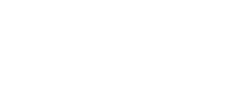 Logo Michelin avec la silhouette blanche du Bibendum levant le bras.