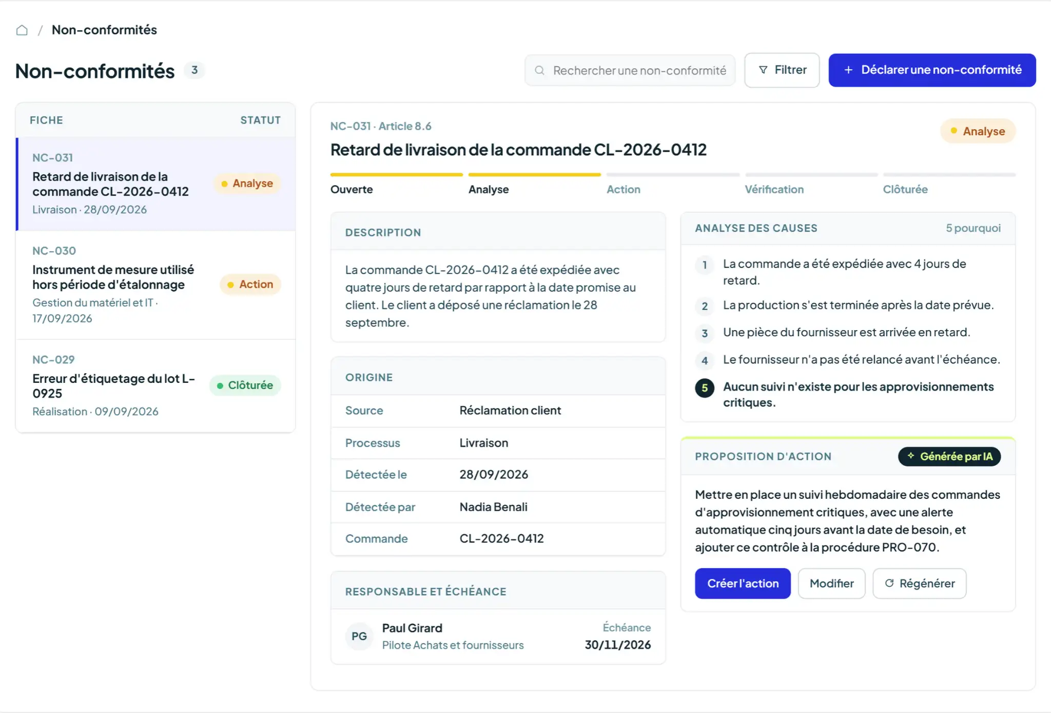 Logiciel ISO 9001