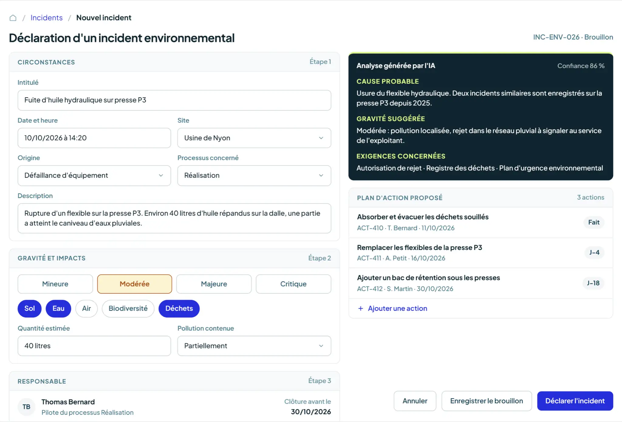 Logiciel ISO 14001