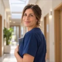 Sara Díaz, fisioterapeuta española en Lille