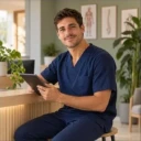 Pablo Martín, fisioterapeuta español en Niza