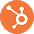 Orange circular icon with white stylized connected nodes symbol inside.