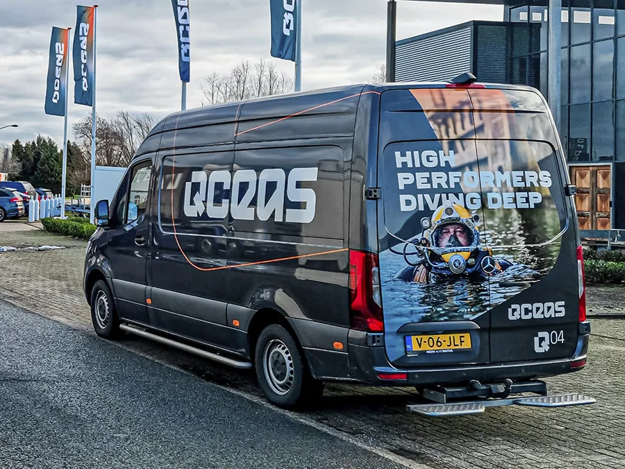 Tandem - Qceas busbelettering