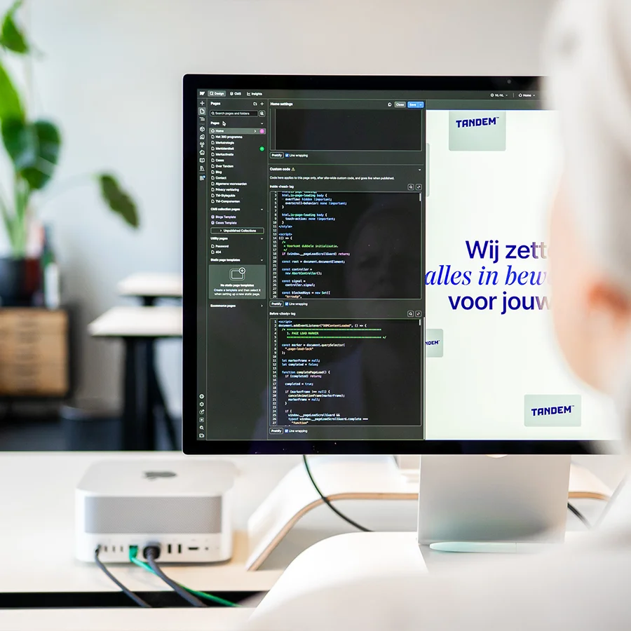 Tandem - Webdesign