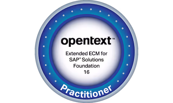 Digital Mind certified for OpenText Extended ECM for SAP