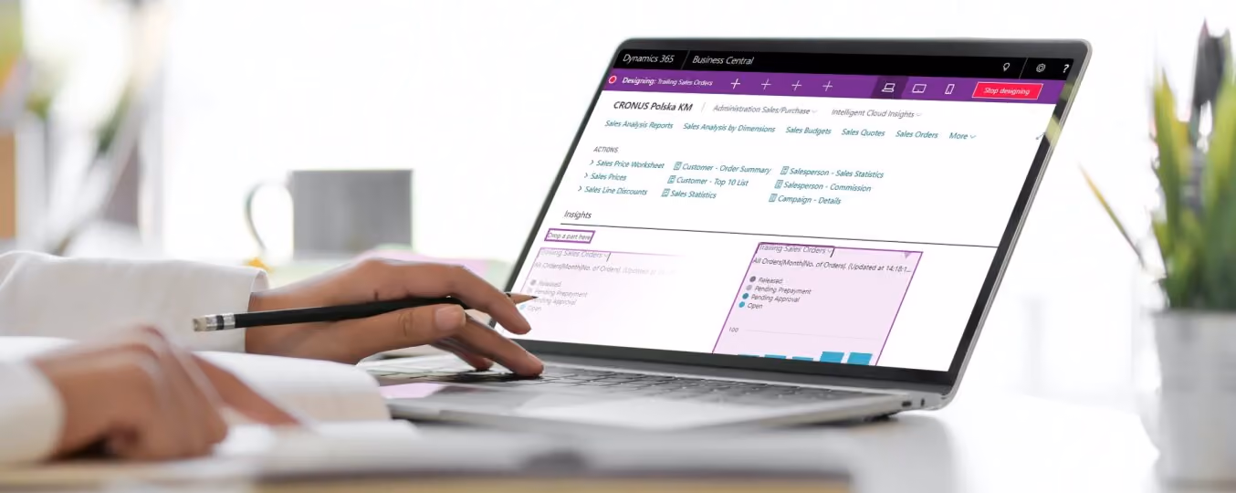 Personalise the Role Centre in Business Central