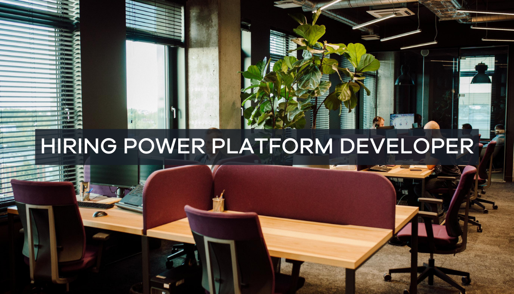 Power Platform Builder vacancy