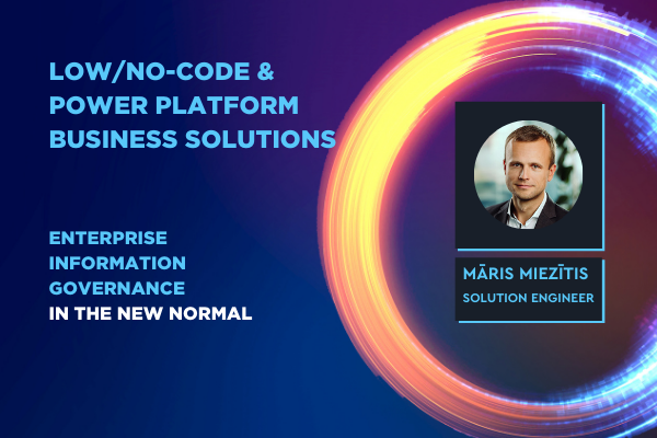 Webinar video recap 3/7: Rise of low code/no-code apps, Power Platform examples, labour force decrease, tax