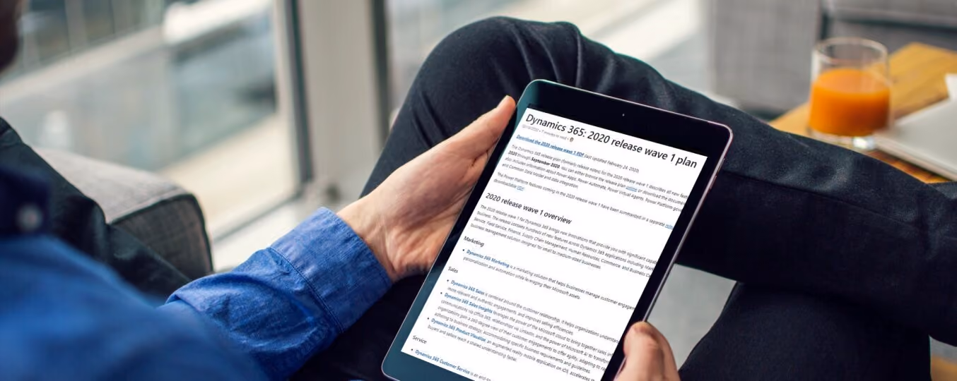 Dynamics 365 Business Central 2020 release wave 1 update
