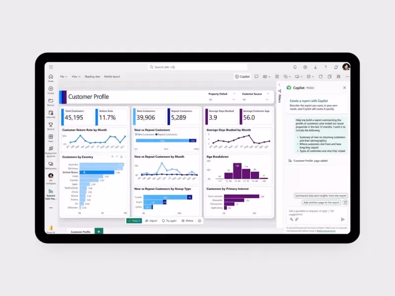 Real-time financial dashboards