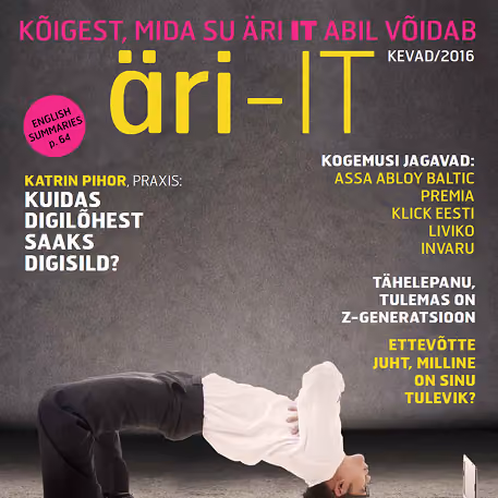 Äri-IT Spring 2016 cover