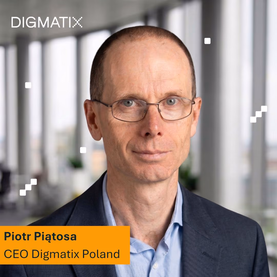 Z przyjemnością informujemy, że Piotr Piatosa dołączył do DIGMATIX Poland ja