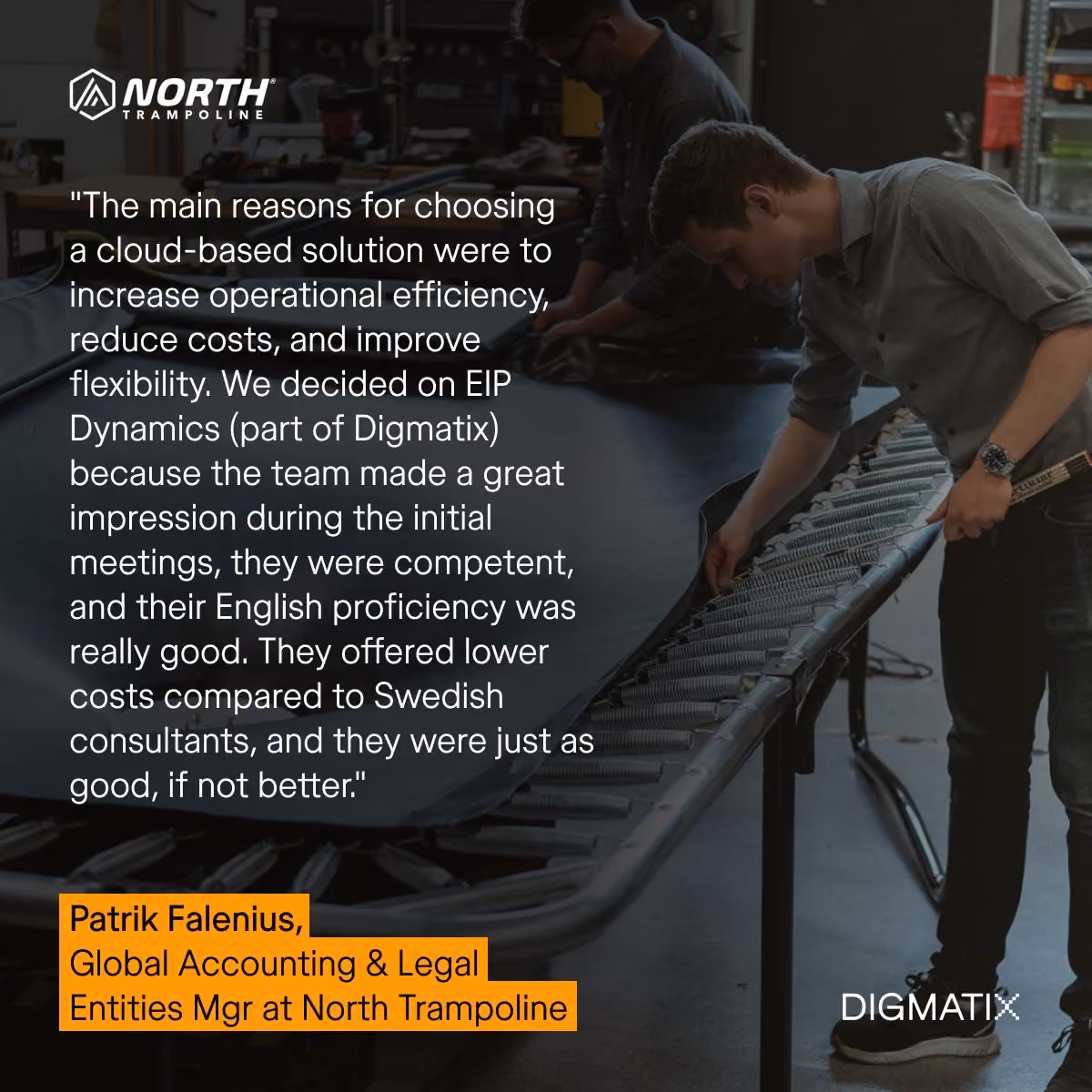 We’re sharing the next great success story! This time, it's about North Trampoline where a few years ago we h